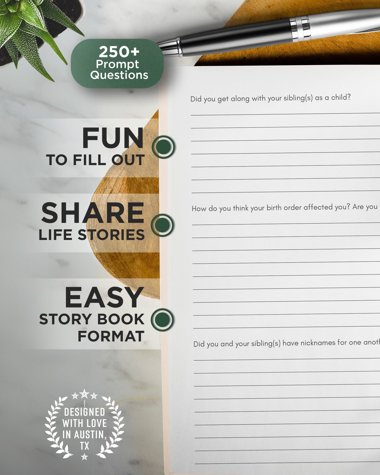 Papa's Life Story Journal