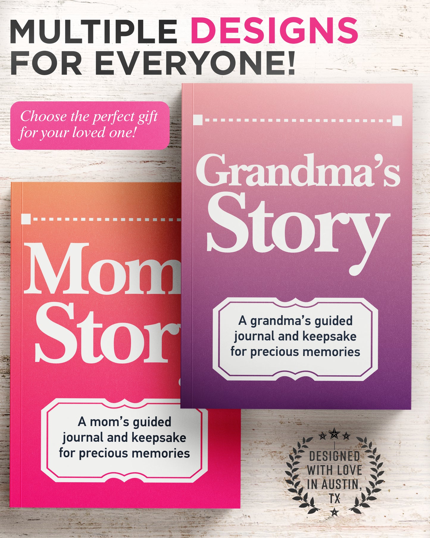 Mom's Life Story Journal