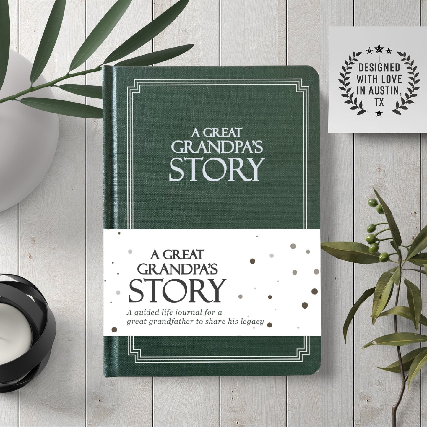 Great Grandpa Life Story Journal