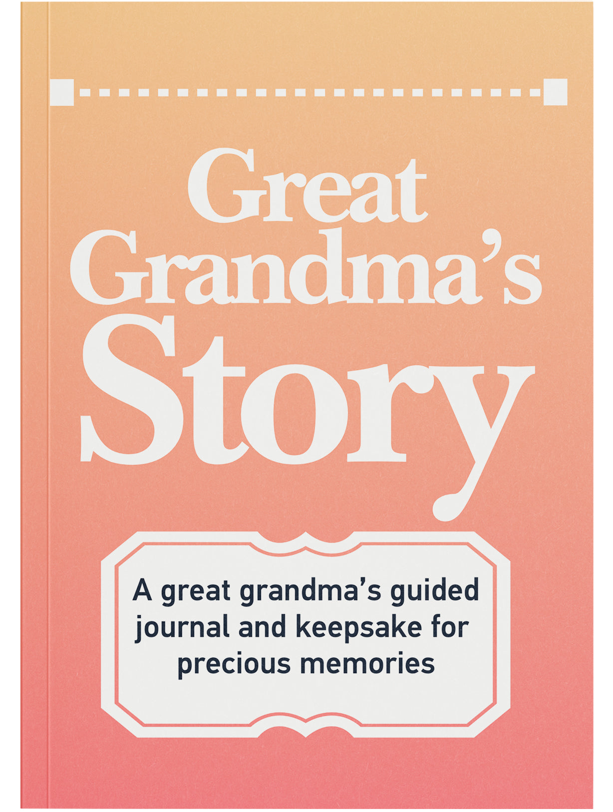 Great Grandma's Life Story Journal