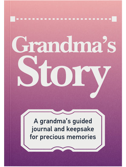 Grandma's Life Story Journal