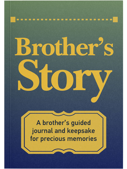 Brother's Life Story Journal