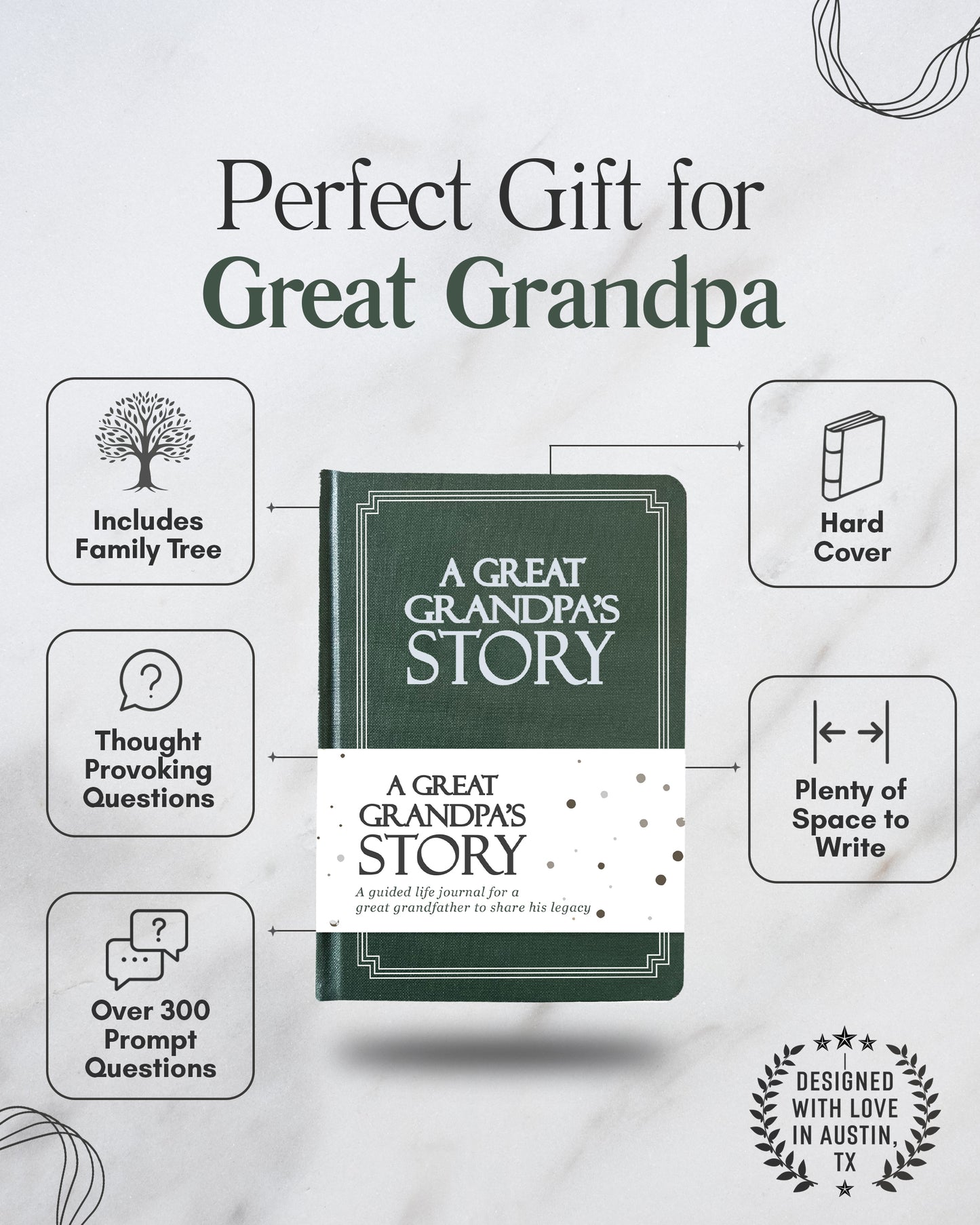 Great Grandpa Life Story Journal
