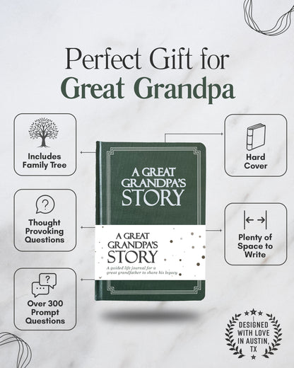 Great Grandpa Life Story Journal