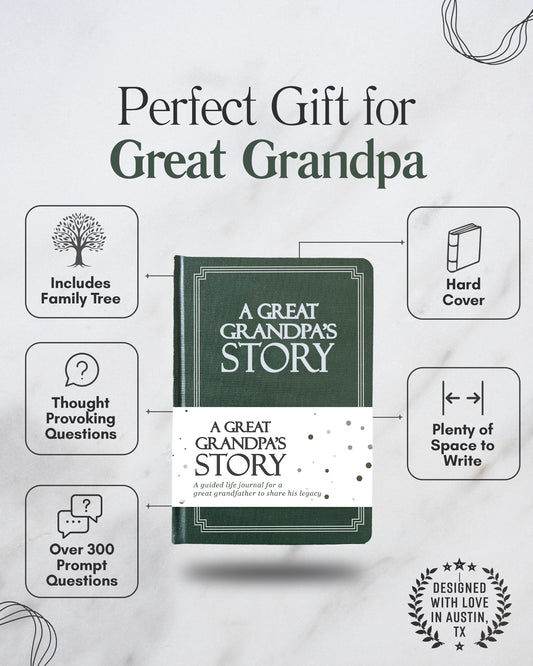 Great Grandpa Life Story Journal