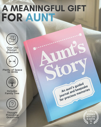 Aunt's Life Story Journal
