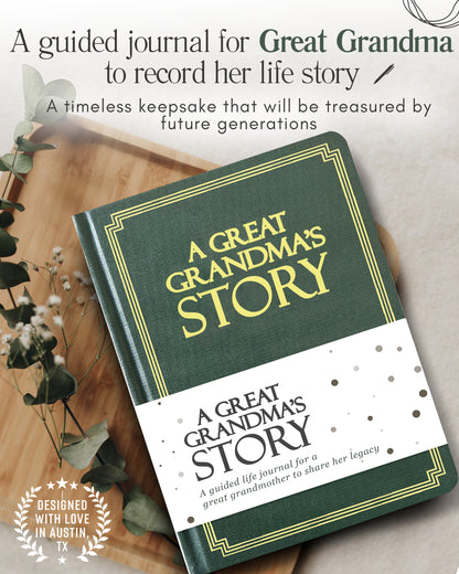 Great Grandma's Life Story Journal
