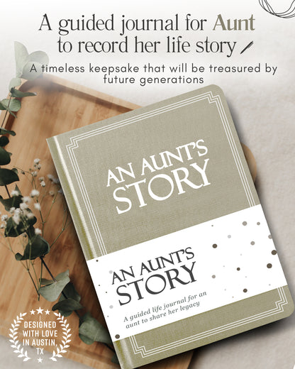 Aunt's Life Story Journal