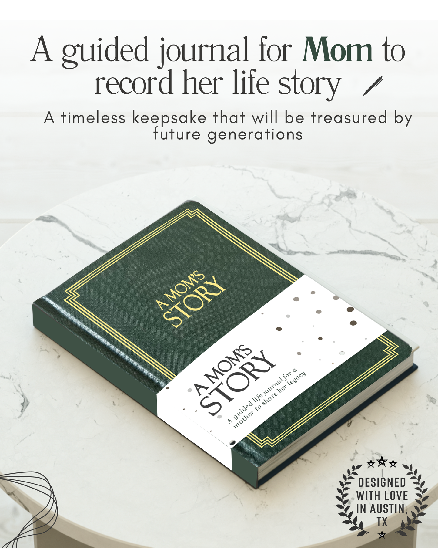Mom's Life Story Journal