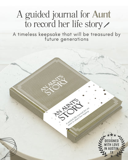 Aunt's Life Story Journal