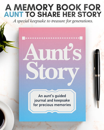 Aunt's Life Story Journal