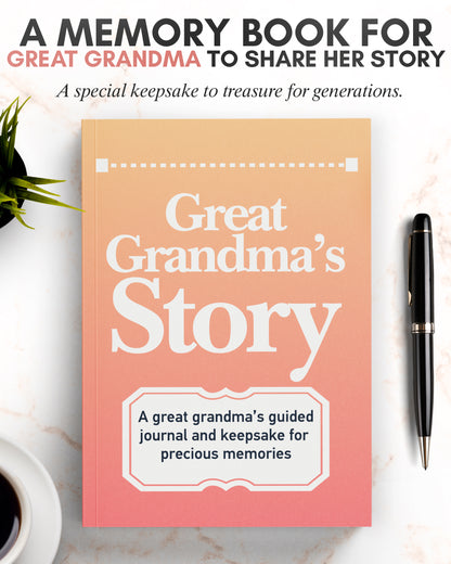 Great Grandma's Life Story Journal