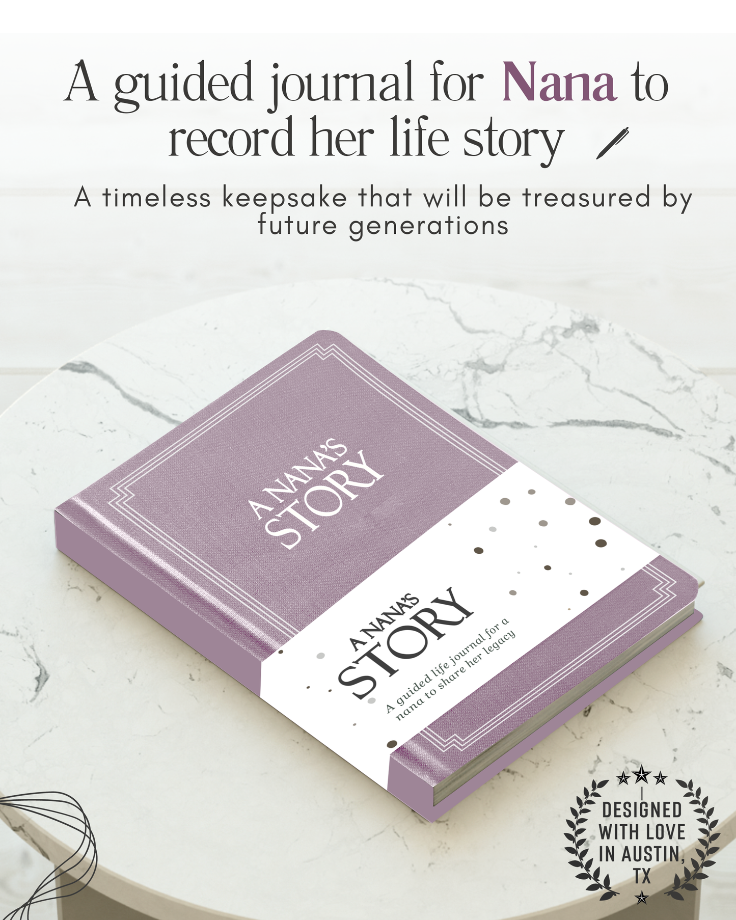 Nana's Life Story Journal