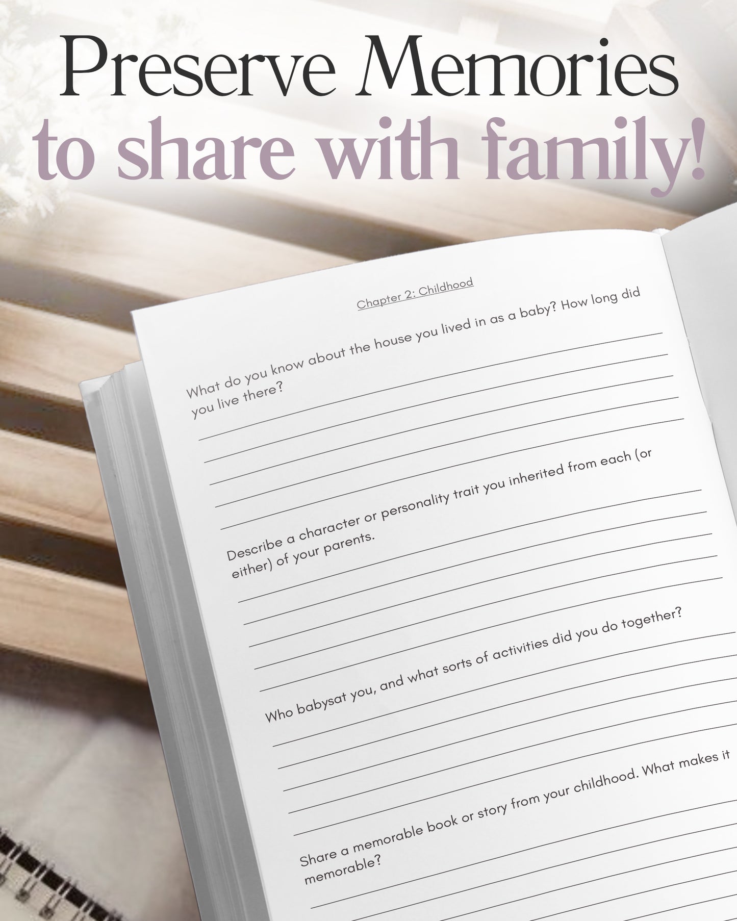 Stepmom's Life Story Journal