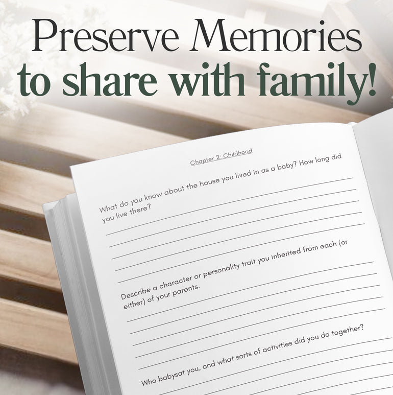 Mom's Life Story Journal