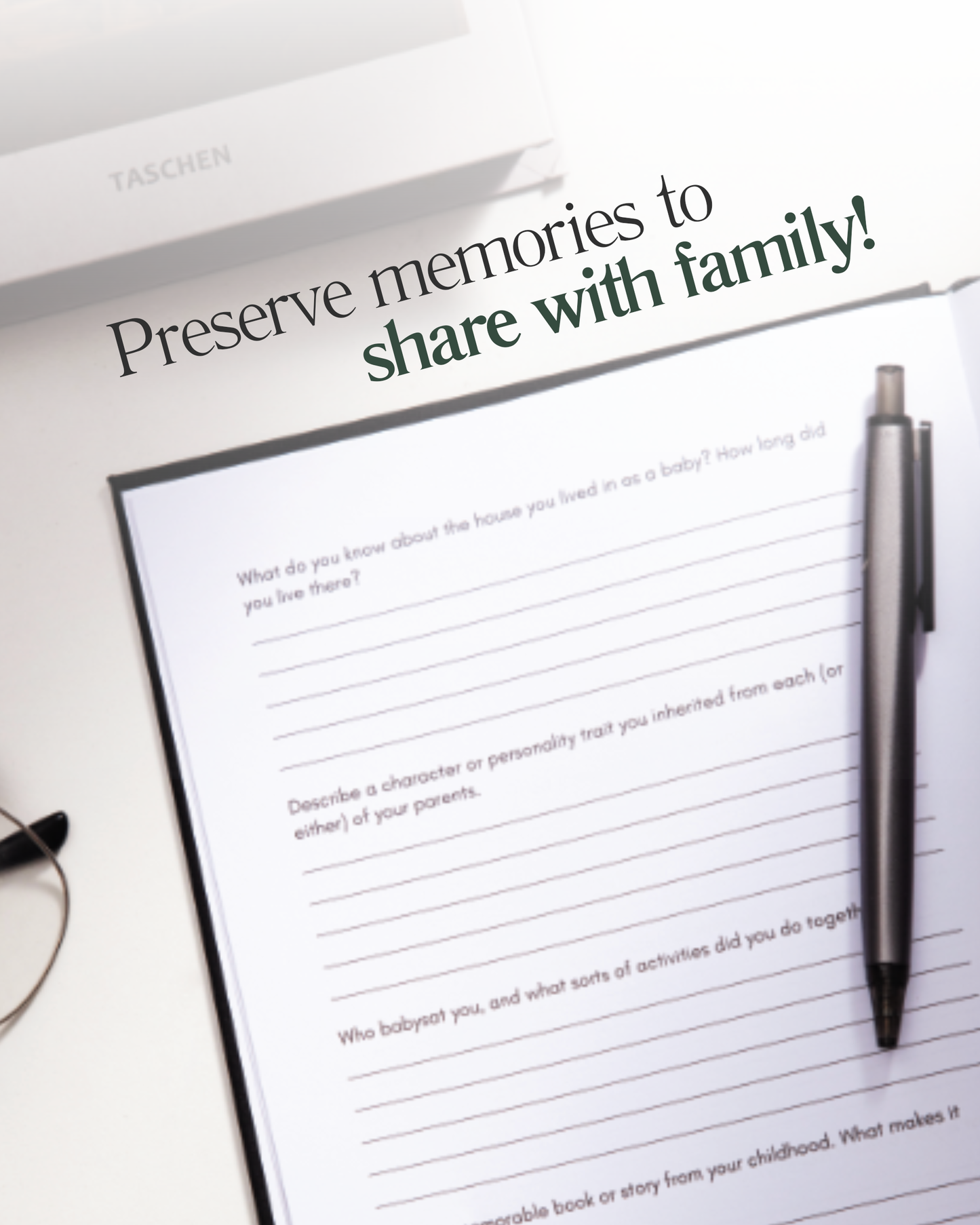 Mom's Life Story Journal