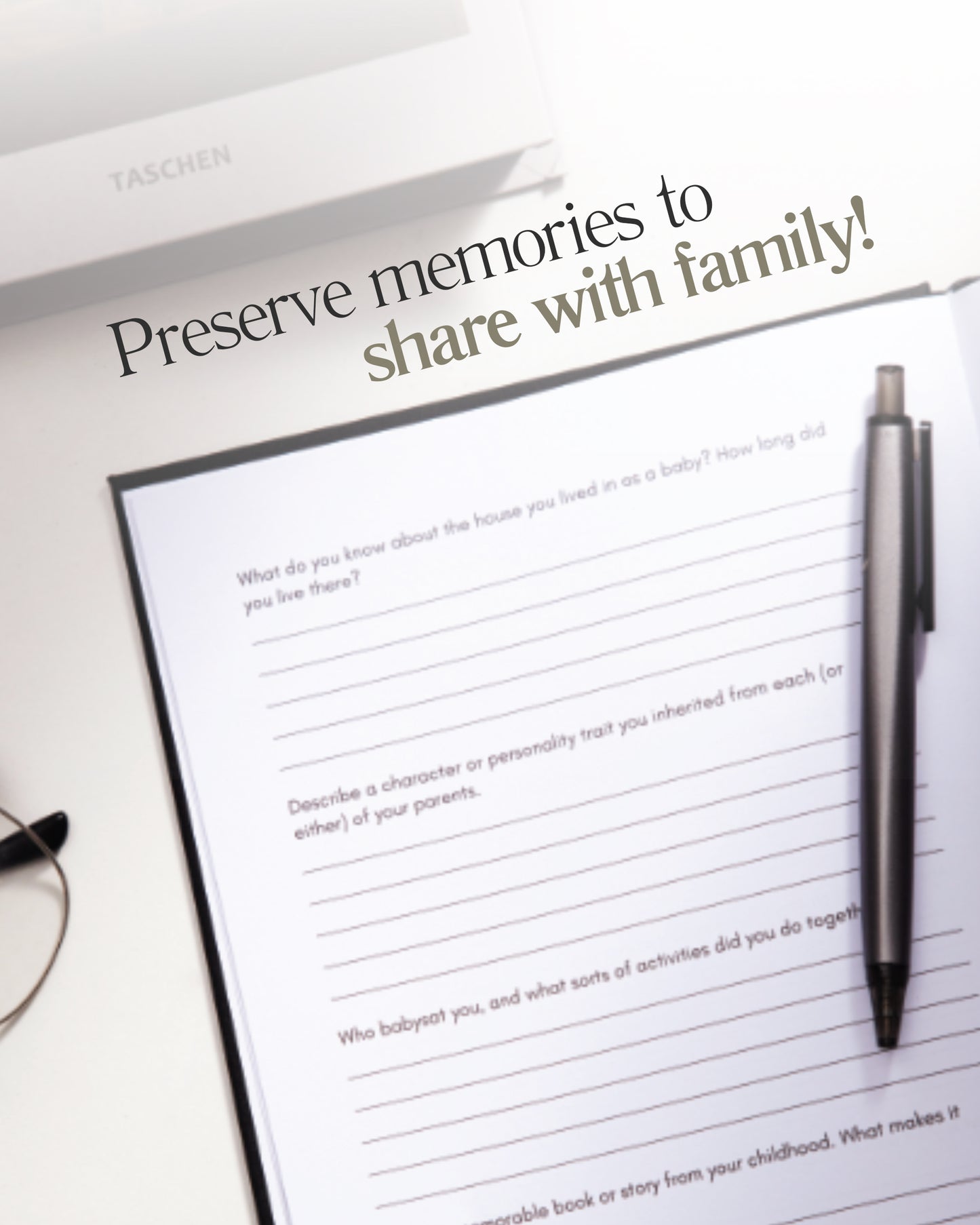 Aunt's Life Story Journal