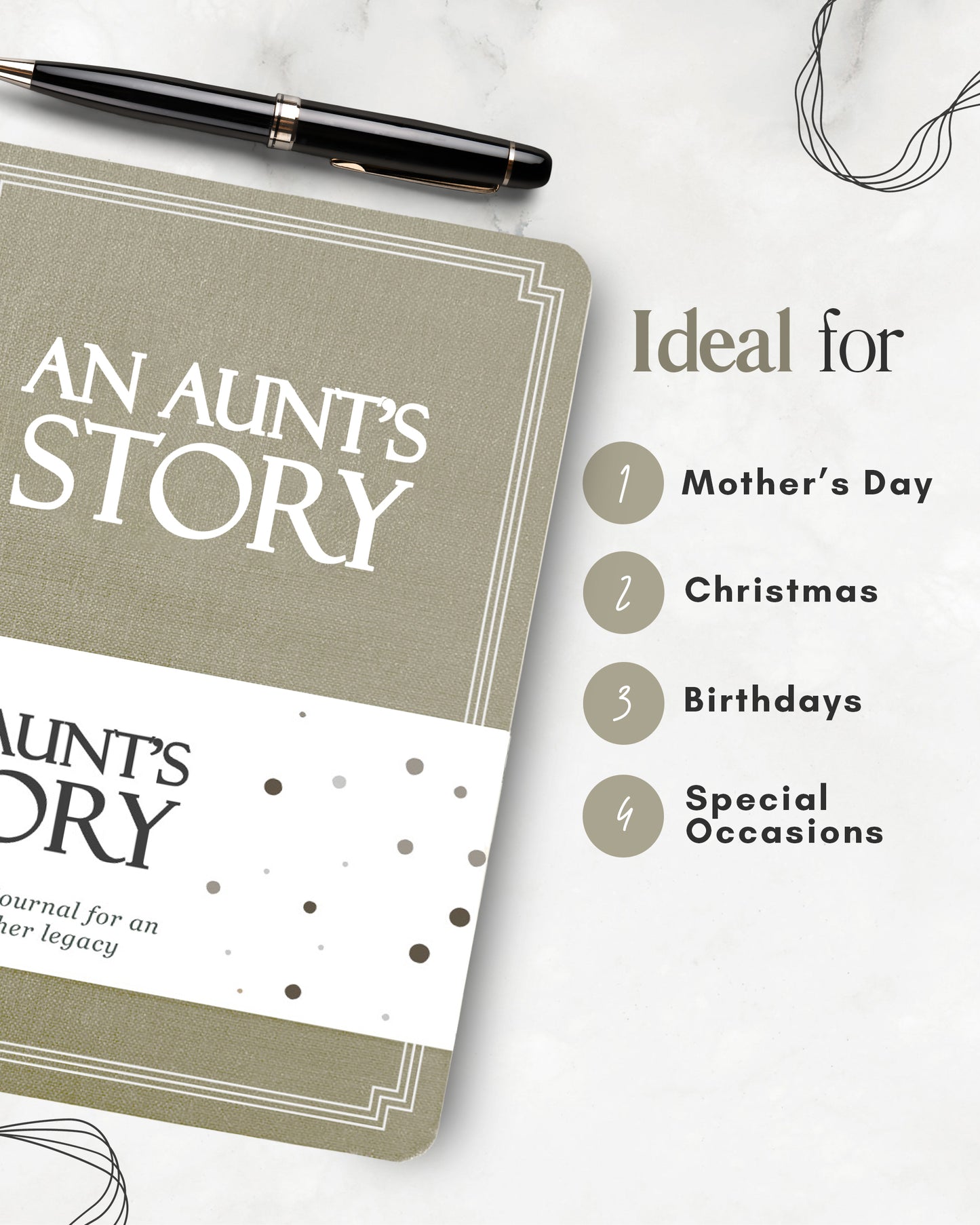 Aunt's Life Story Journal