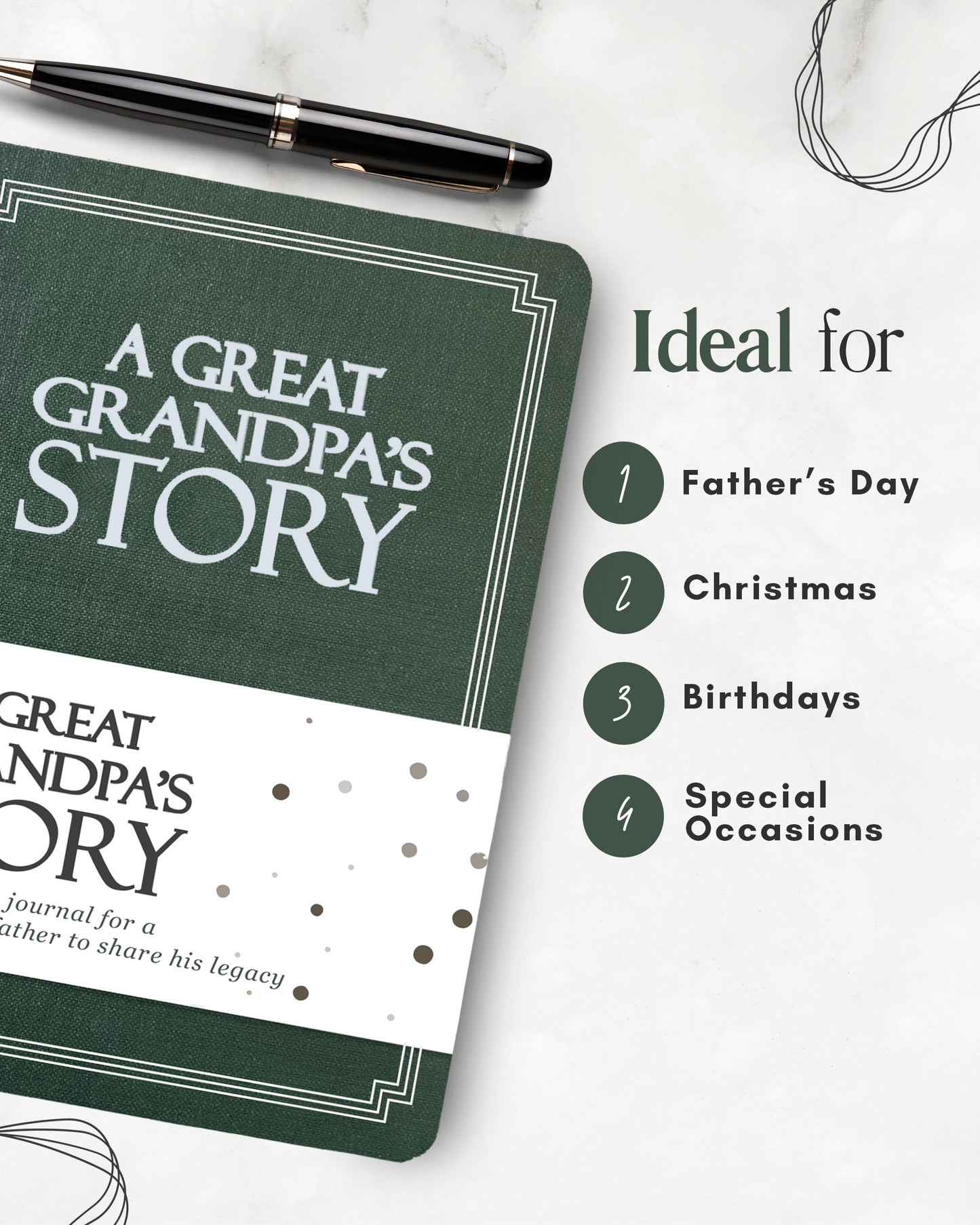 Great Grandpa Life Story Journal