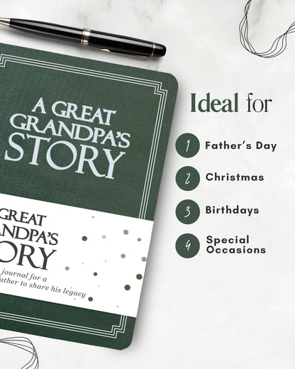 Great Grandpa Life Story Journal
