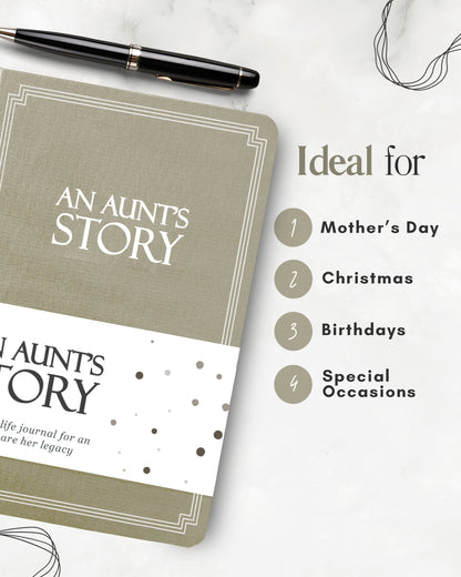 Aunt's Life Story Journal