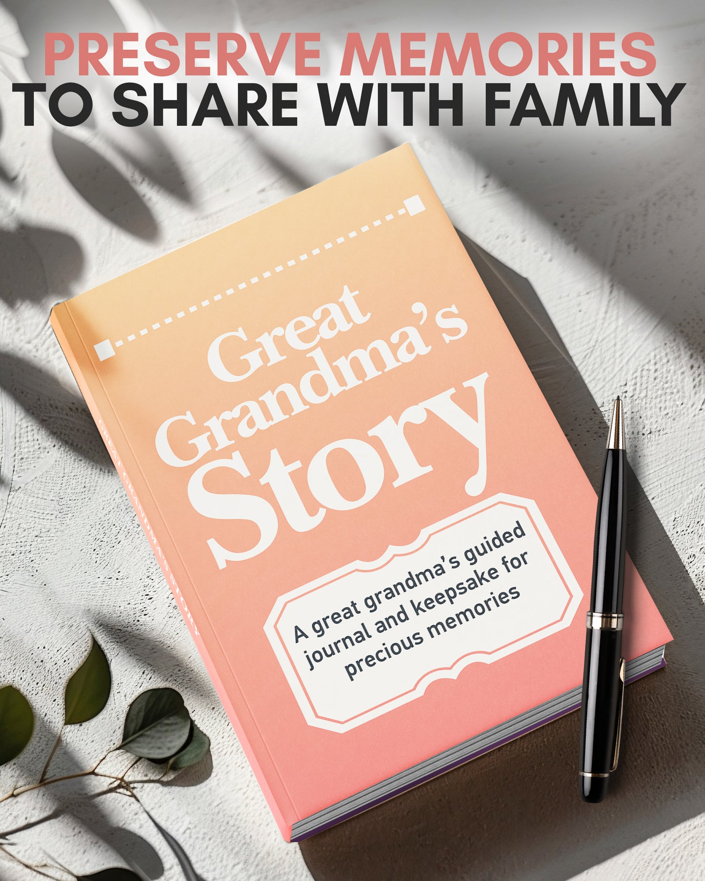 Great Grandma's Life Story Journal