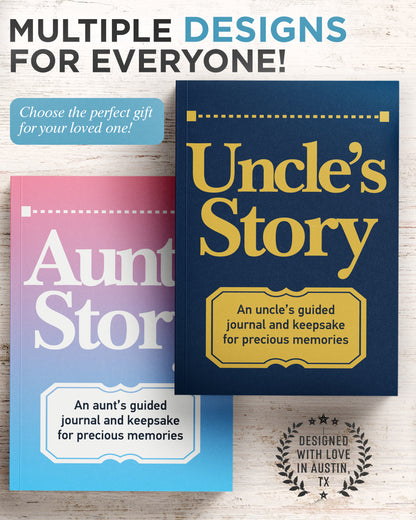 Aunt's Life Story Journal
