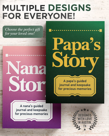 Papa's Life Story Journal