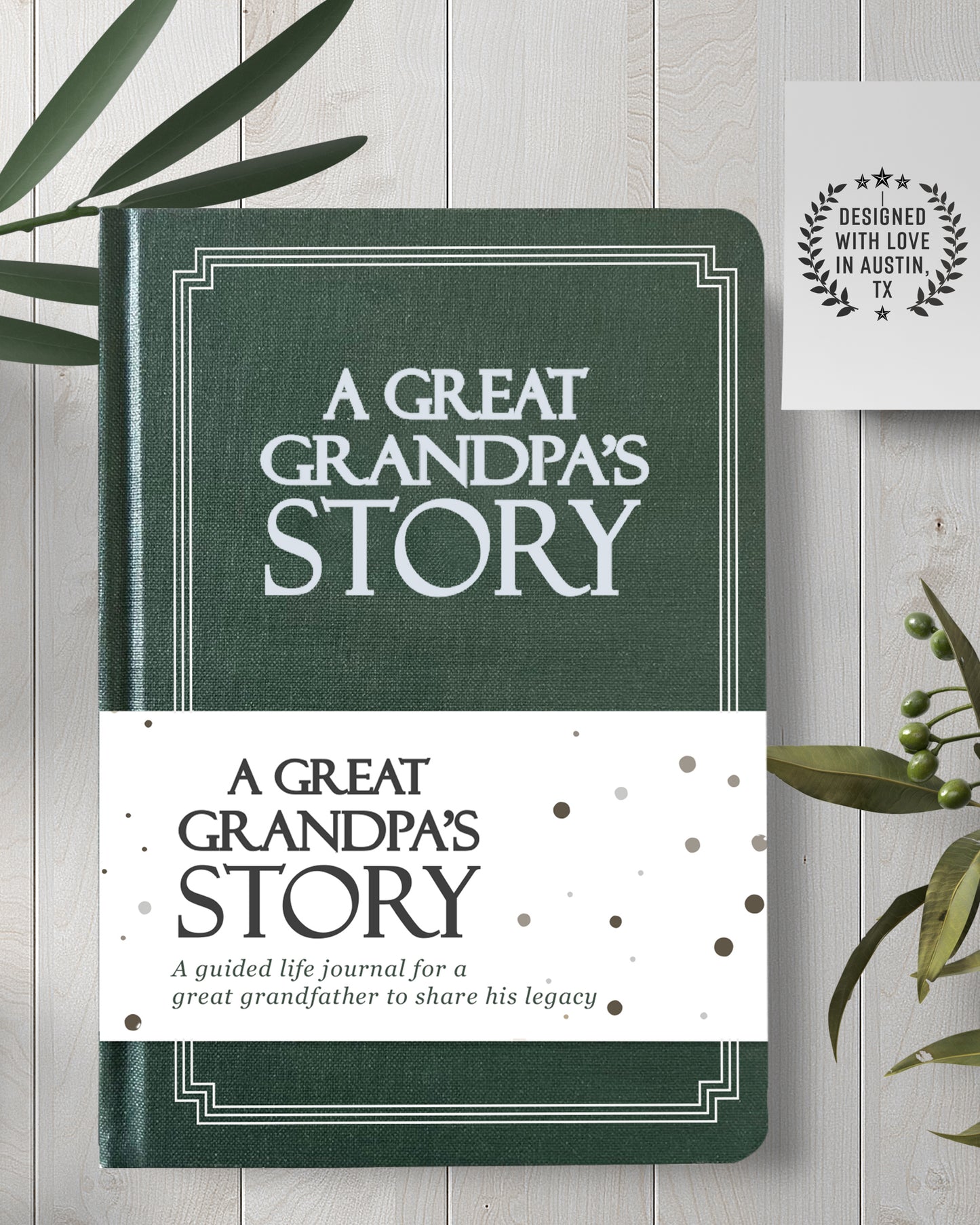 Great Grandpa Life Story Journal